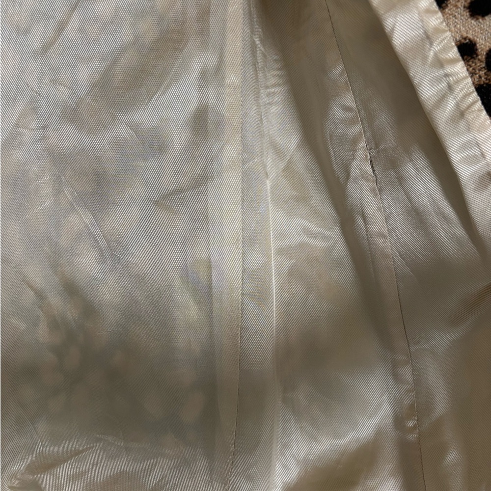 Zara basic button down leopard print Coat jacket … - image 4